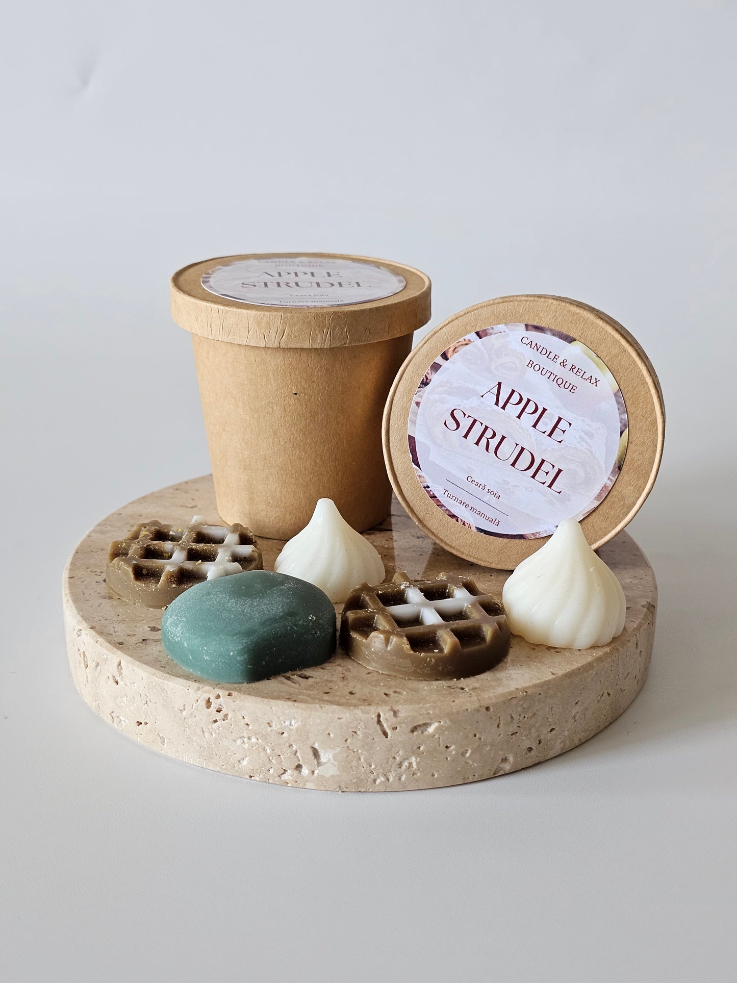 strudel cu mere ceara parfumata wax melts toamna strudel mere scortisoara fall in love placinta cu mere