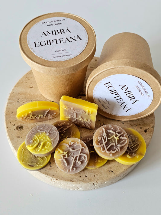 aromaterapie ceara parfumata wax melts lumanari ambra egipt orient parfum toamna fall in love parfumuri arabesti 